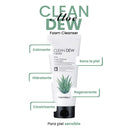 Espuma limpiadora de áloe Clean Dew