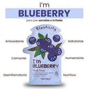 Mascarilla con extracto de Arándano - I'm blueberry