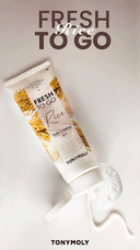 Espuma limpiadora aclarante de Arroz - Fresh to Go Mini 100 ml