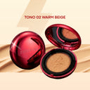 Base de maquillaje en cushion alta cobertura SPF50 + PA++++ The Shocking